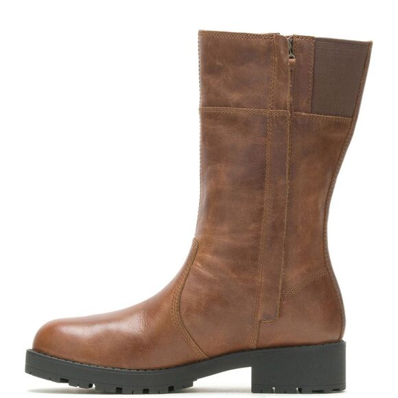 Harley-Davidson Womens Lynwood Pull On Brown Boots (NWT) - Picture 5 of 7